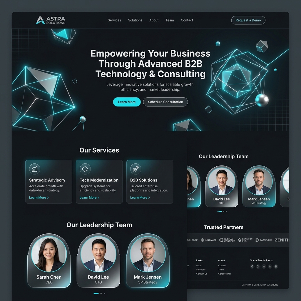 Corporate Website Demo