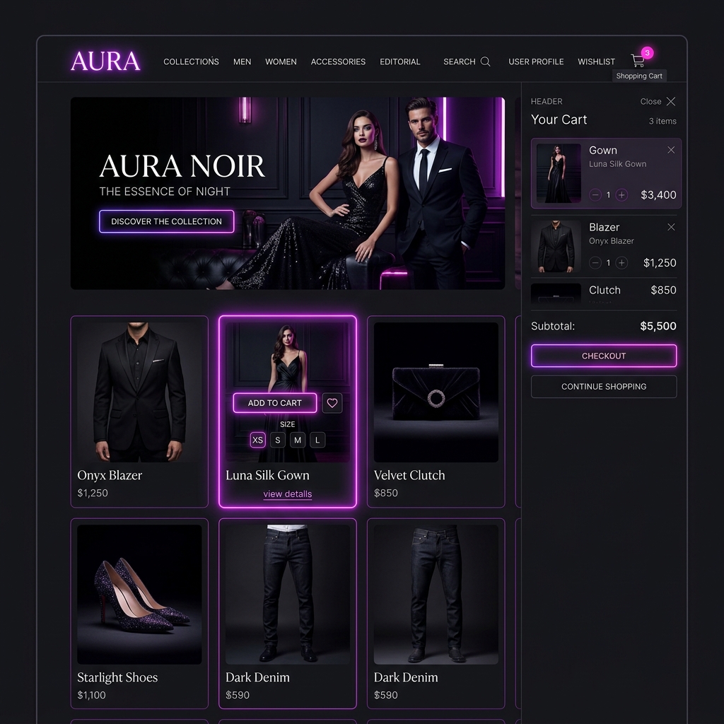 E-Commerce Website Demo