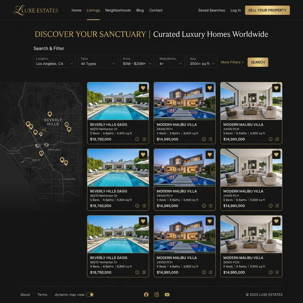 Real Estate Website Demo