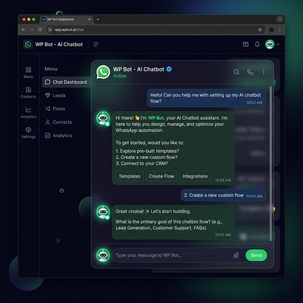 WhatsApp AI Chatbot Demo